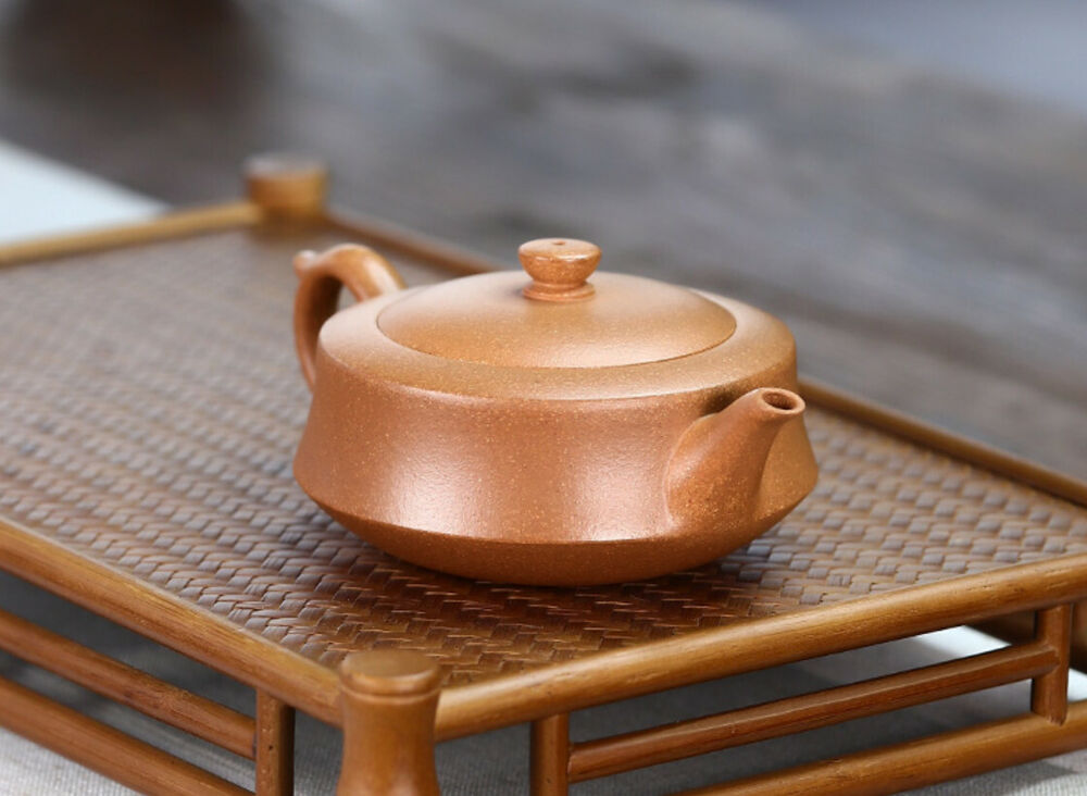 200cc chinese Yixing Handmade Zisha teapot Duan Clay YunShi Gongfu Hu Tea Pot