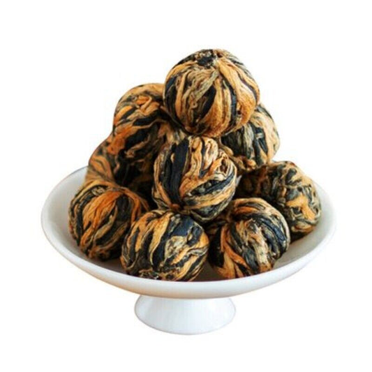 500g Yunnan Dian Hong Tea Lily Dragon Ball Black Tea Chinese Premium Kung Fu Tea