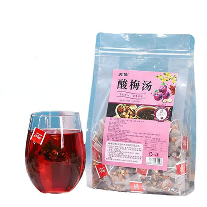 500g/10gx50 Syrup of Plum Tea Bags Chinese Triangle Herbal Tea Bag Tea Packaging