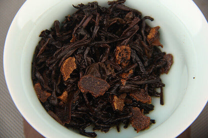 Xinhui Aged Chenpi Ripe Puer Tea Orange Skin Puerh Pu'er Loose Tea PEI YU 312