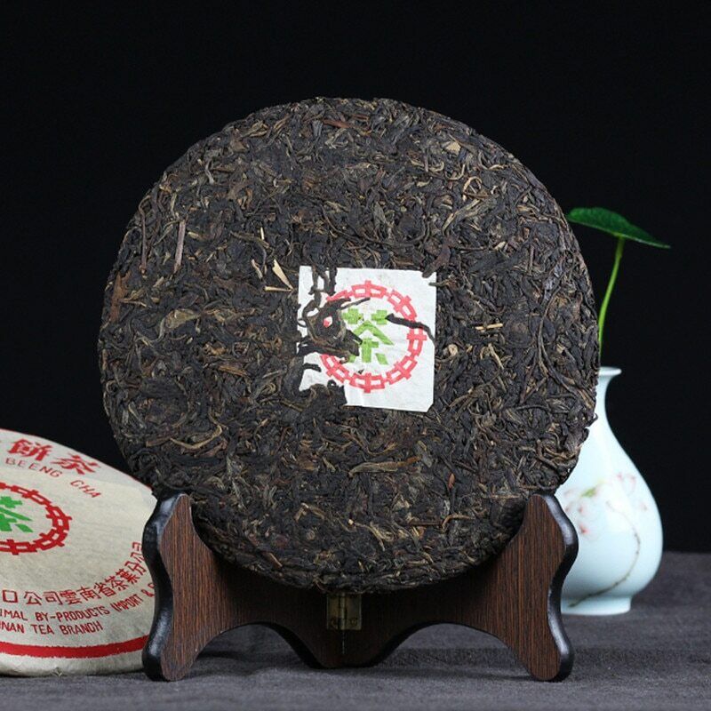2003 CNNP Zhong Cha Yunnan Chi Tse Beeng Cha Puer Pu'er Puerh Raw Cake Tea 357g