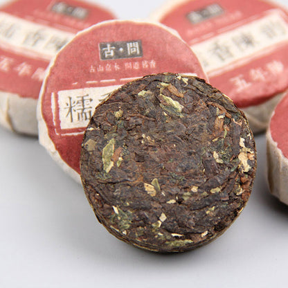 Old Puer Tea Ripe Pu-erh Tuo Tea Fermented Tea Glutinous Rice Fragrant Black Tea