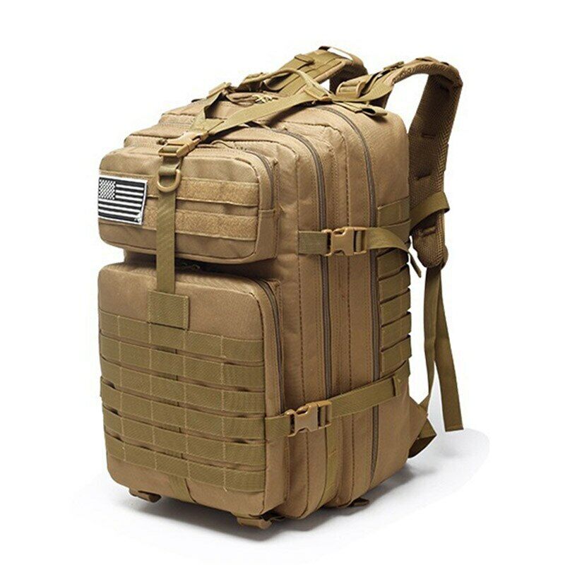40L Tactical Assault Pack Waterproof Bag Small Rucksack Unisex Outdoor Backpack
