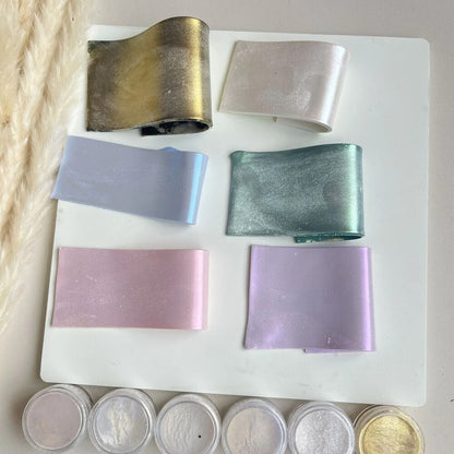 Shimmer Glitter 1g Multicolor Holographic Neon Soft Ceramic Polymer Clay Pigment