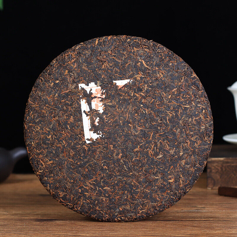 357g Ripe Puerh Tea Cake Yunnan Tea Cake