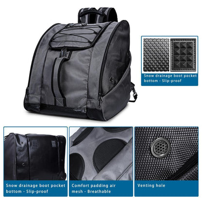 Outdoor Ski Bag Snowboard Boot Bag Ski Helmet Bag Ski Bag Backpack