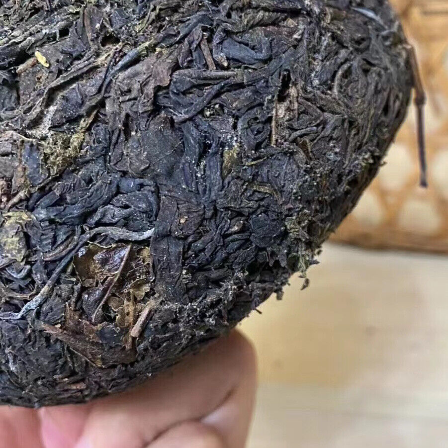 500g Yunnan Aged Pu-erh Tuo Tea 1980 Chongshi Aged Puer Tuocha Old Puerh Raw Tea