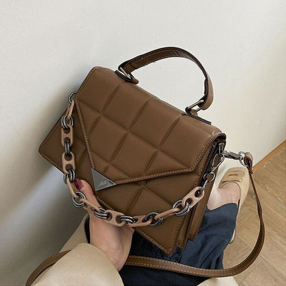 Handbag Brand Women's Bag Shoulder Bags Pu Leather Female Handbags Women