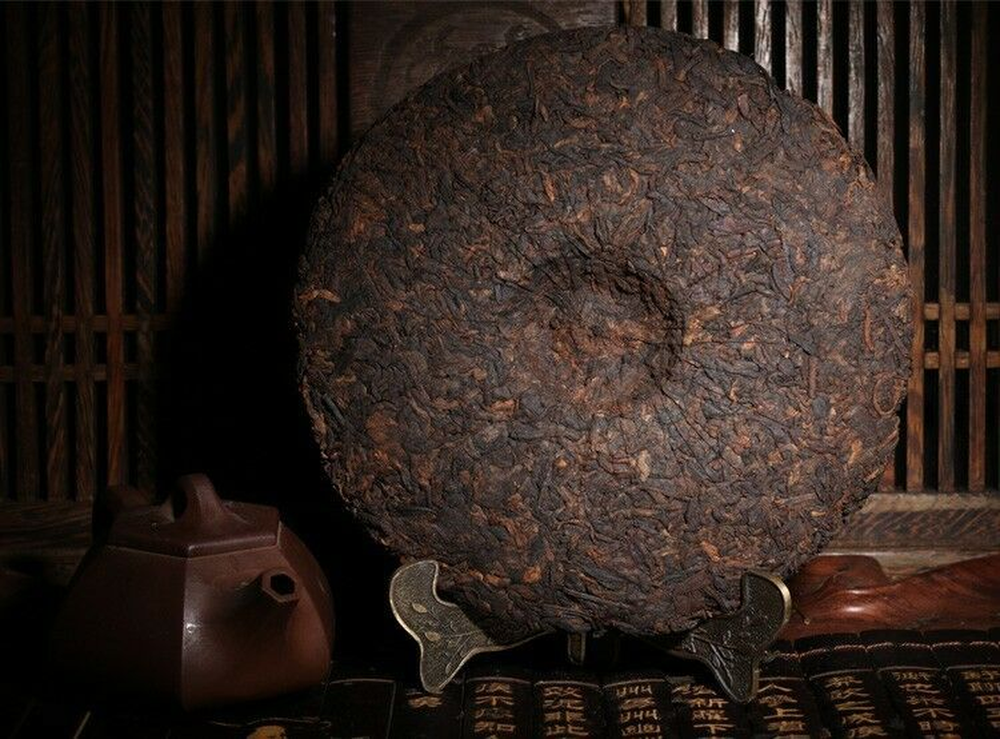 Healthy Drink 357g Top Ripe Puerh Pu Erh Tea Natural Black Tea Cake-