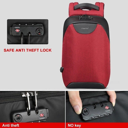 Women Backpacks 15.6inch Charging Laptop Backpack School Backpack Bag