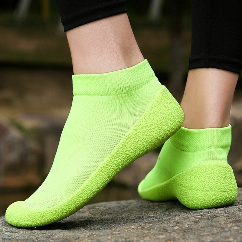 Indoor Fitness Shoes Elastic Ankle Barefoot Treadmill Footwear Three-color Yoga