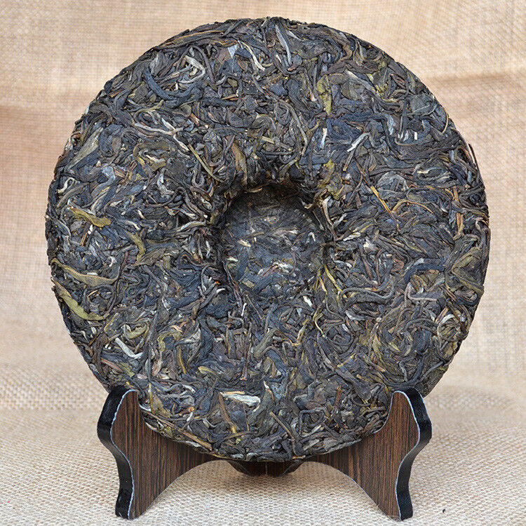 2014 Mengku Old Tree Tea Lincang Tea District Qizi Cake Pu'er Tea Raw Puer 357g