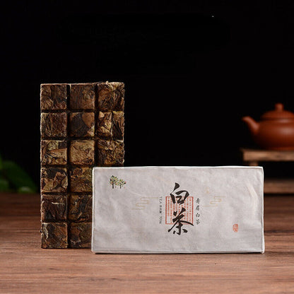 100g Old Tree Top White Tea Brick Chinese White Tea High Mountain Healthy Drink