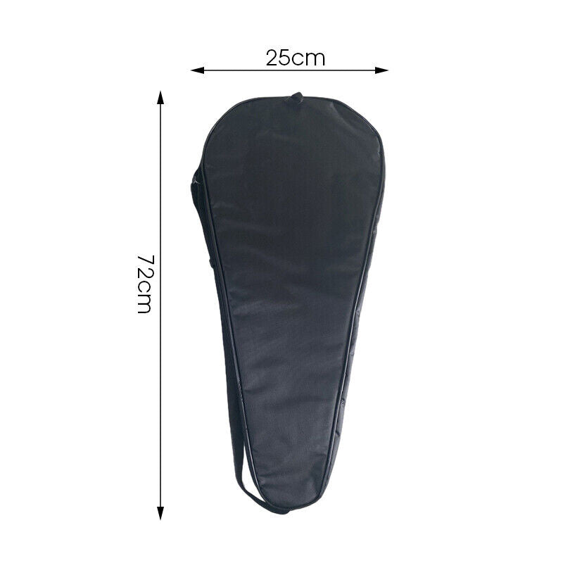 Badminton Racket Storage Bag Portable Zipper Sports Pocket Shoulder Bag 1pcs