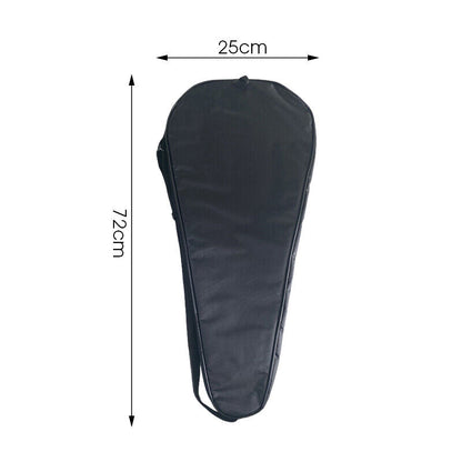 Badminton Racket Storage Bag Portable Zipper Sports Pocket Shoulder Bag 1pcs