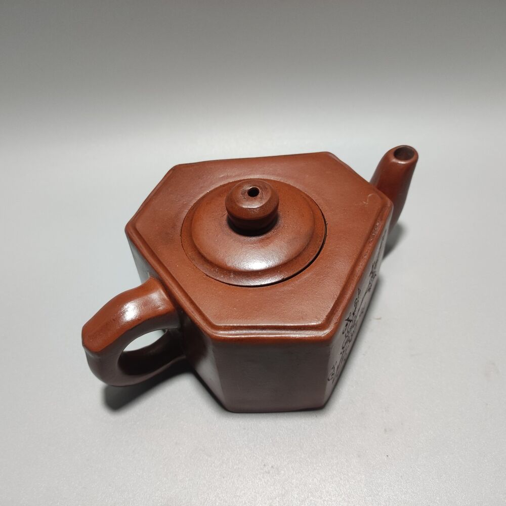 Vintage Chinese Yixing Purple Clay Teapot Zisha Ceremony Fashion Gift Teaware