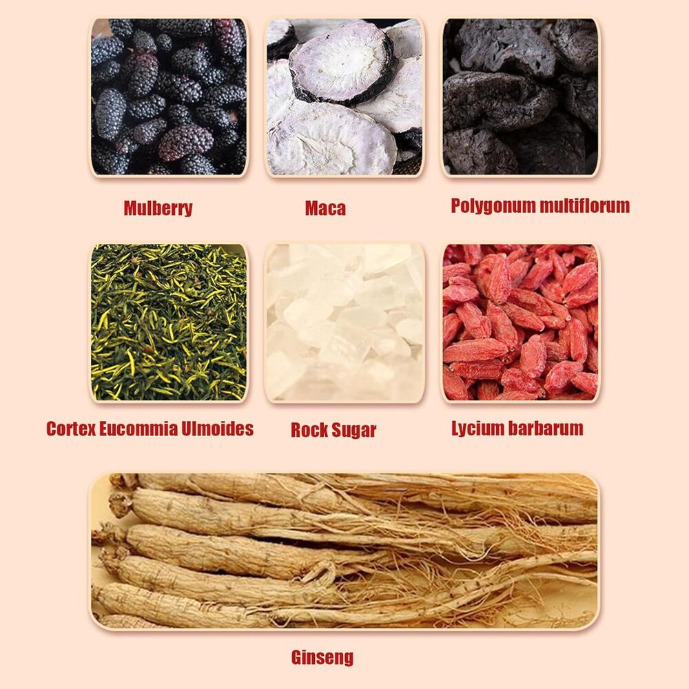 Kidney Tea Formula Ginseng Six Treasure Support Health Natural Vitality Care Bag