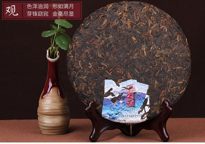 Summer Rain * 2016 Haiwan Old Comrade Xia Yu Mengsong Ancient Puer Ripe Tea 400g