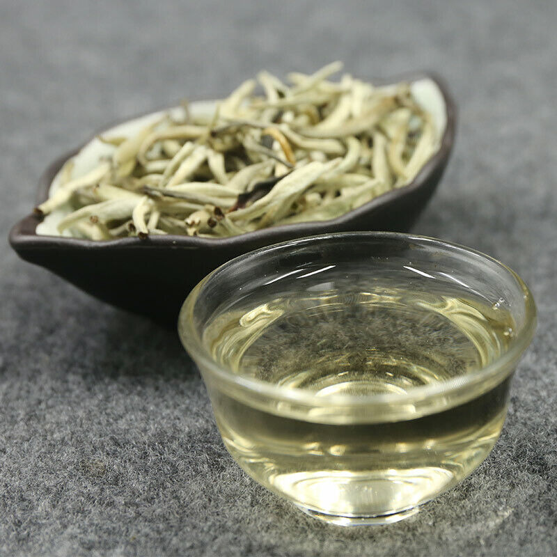 Premium Spring Silver Needle White Tea Healthy Drink Bai Hao Yin Zhen Kungfu Tea