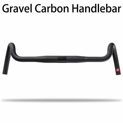 Bike Handlebar Carbon Fiber Gravel Big Flare Bar Cycle Cross Road 400/420/440mm