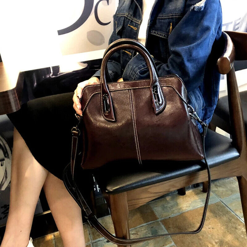 Genuine Leather Women Handbag Shoulder Cross body Bag Handbags Tote Bags