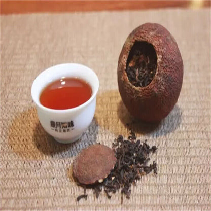 Yunnan Puerh Tea Xinhui Citrus Puer Tea Small Green Citrus 100g Pu Er Cooked Tea