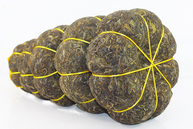 3000g Yunnan Pu-erh Green Tea 5 Layers Pumpkin Gourd Type Craft Pu'er Gift Tea