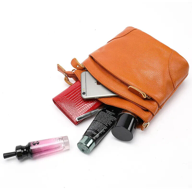 Women Messenger Bags Cow Crossbody Shoulder Bag Handbags Phone Bag Girls