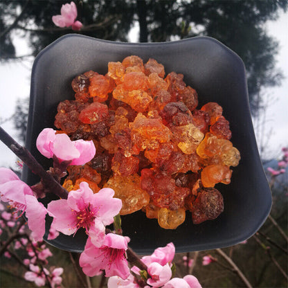 Wild Organic Nourishing Tao Jiao Jelly Edible Peach Resin Gum for Skin Health