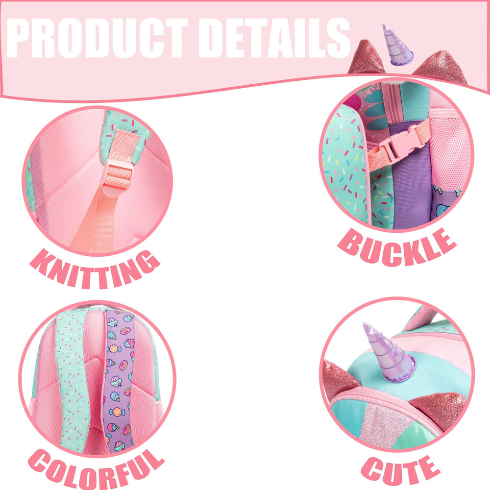 Kids Backpacks Girls School Bag Box School Backpack Girls Set Bookbag
