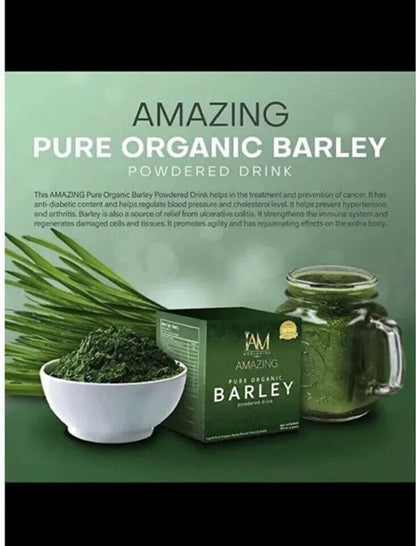 I Am Worldwide Amazing Pure Organic Barley For 1 Box Or 10 Sachet Free Shipping