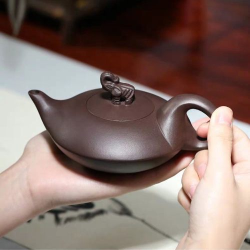 180CC Yixing Clay Teapot Elephant Kung Fu Teaware Ceramic Kettle Raw Ore Teapots