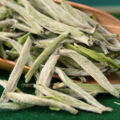 50g Organic Chinese Premium Silver Needle Tea Fuding Certified White Tea Bud Tea