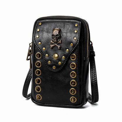 Women's Leather Small Shoulder Bags Outdoor Daypack Fanny Pack Waist Belt Bag