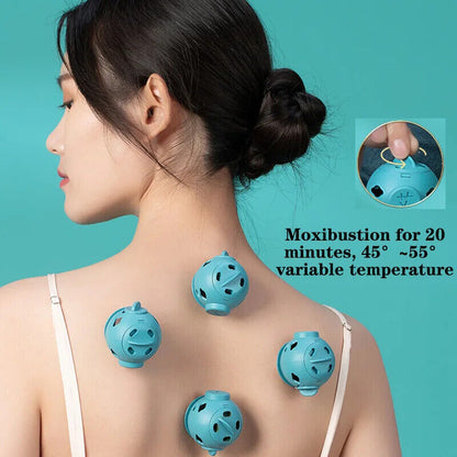 Moxibustion Mini Pot Mugwort Tube Thick Moxa Sticks Burner Heat Acupuncture