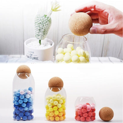 Wine Corks 2Pcs Wooden Household Preservation Covers Round Ball Stopper Bar Tool