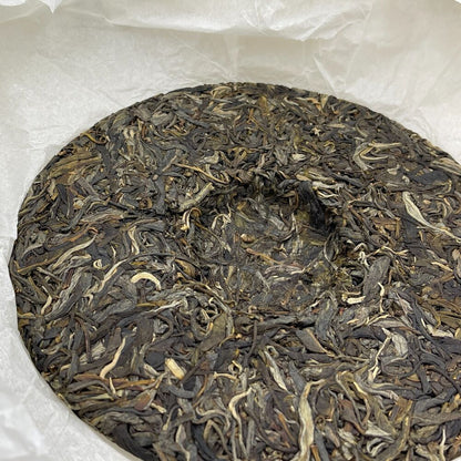 Pu-erh tea,2022,彎弓古樹Bow ancient tree,357g,Raw