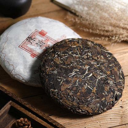 350g Fuding White Tea Cake Chenyun Gongmei Organic Old Tree White Tea White Tea