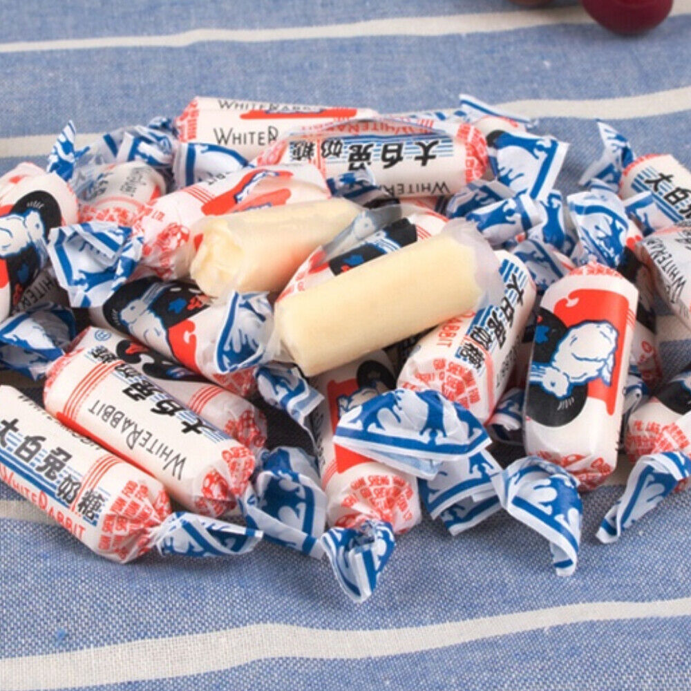 White Rabbit Milky Hard Strong Milky Flavor Sweets Candy Chinese Casual Snacks
