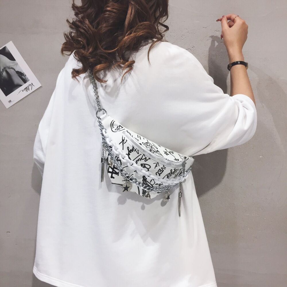Leather Bag Summer Handbag Trend Fashion Crossbody Bag Casual Street Fanny Pack