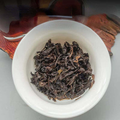 357g Banzhang Puerh Ripe Tea Cake Menghai Palace Old Pu-erh Tea Cooked Black Tea