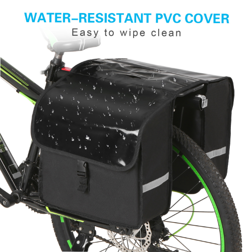 28L Water Resistant Bicycle Rear Seat Carrier Rack Trunk Bags Cycling Bike Bag