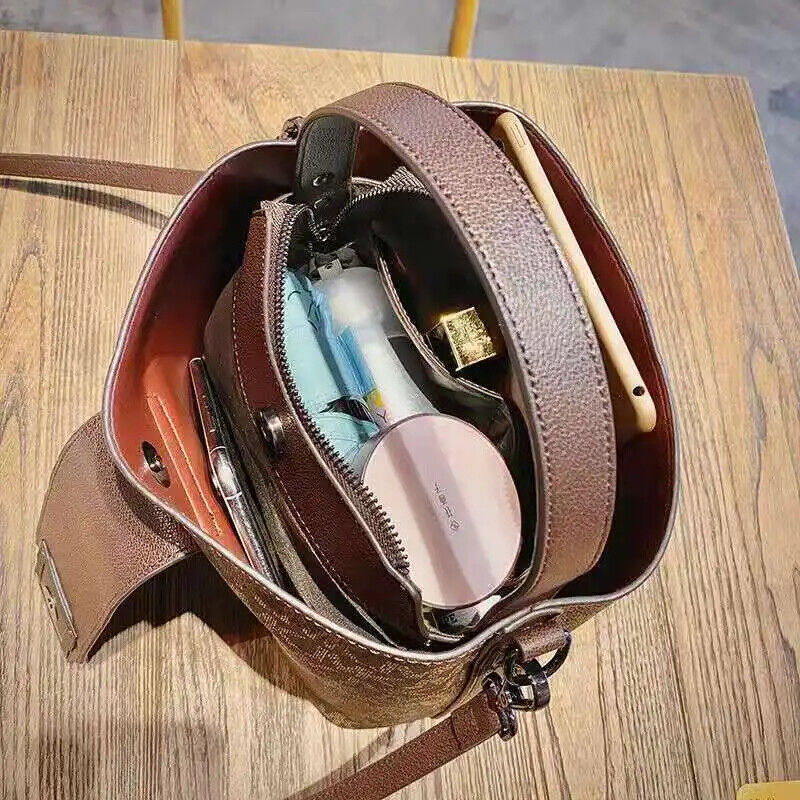 Autumn Winter Shoulder Bucket Bag Women Handbags Ladies Tote Bags