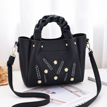 Womens Ladies Casual Handbag Crossbody Purse Satcher Rucksack Messenger Bag Tote