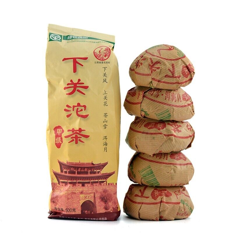 Jia Ji Tuo Cha * 2006 Yunnan Xiaguan Tuocha Raw Puer Tea Shen Puerh 500g Bag
