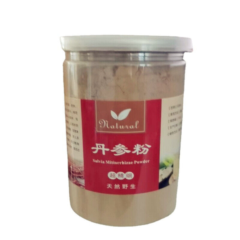 250g/500gRed Sage Root Powder Ecology Dan Shen Powder Salvia Miltiorrhiza Powder