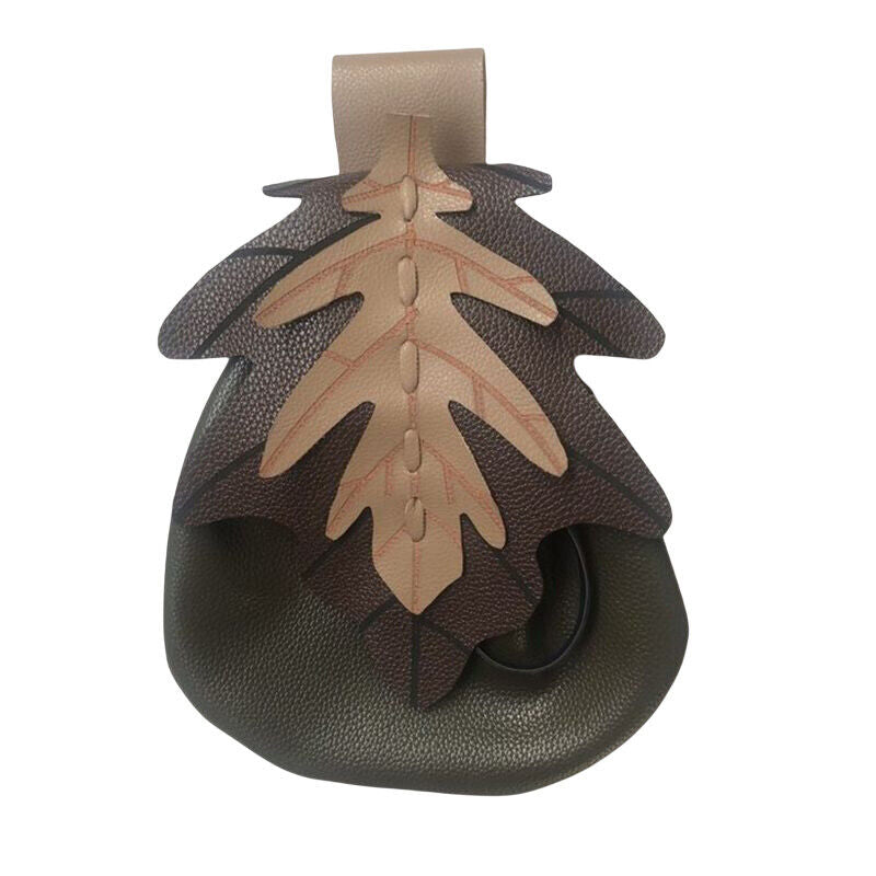 Retro Medieval PU Leather Drawstring Waist Bag Coin Tobacco Wallet Cosplay Props