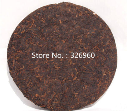 Yunnan Cooked Pu-Erh Tea Cake Pu-Erh Tea Ancient Tree Laobangzhang Black Tea357g