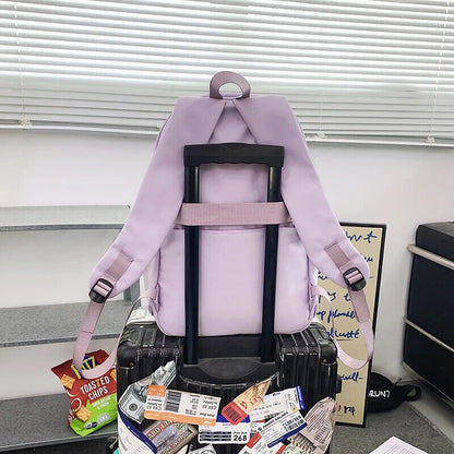 Backpack Women Travel Backpack College Student Schoolbag Teenage Girl Men Book