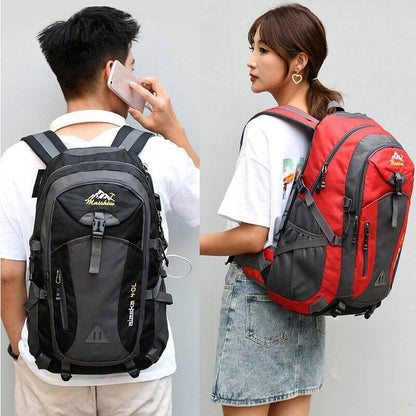 40L Men Backpack Travel Pack Sports Bag Hiking Climbing Camping Backpack